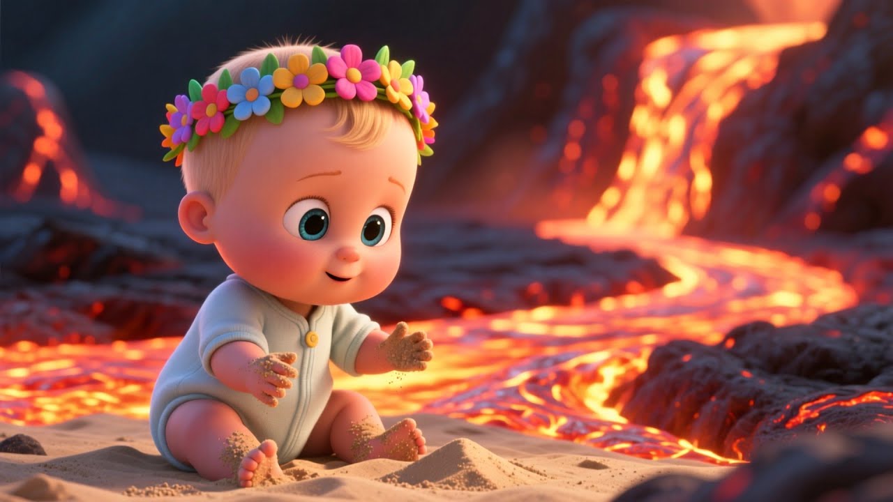 Hawaii Volcano Baby Magic 🌋🧸✨ | Kids Learning & Fun | Preschool Educational Video