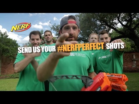 Dude Perfect wants YOUR best #NERFPERFECT ideas!!