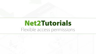 Net2 Tutorials - Flexible access permissions /COVID-Secure/