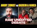 Raw Unedited Debate: Angry Zionist vs Bassem Youssef &amp; Hamza on OmeTV