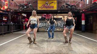 "Honey Buckle" line dance demo