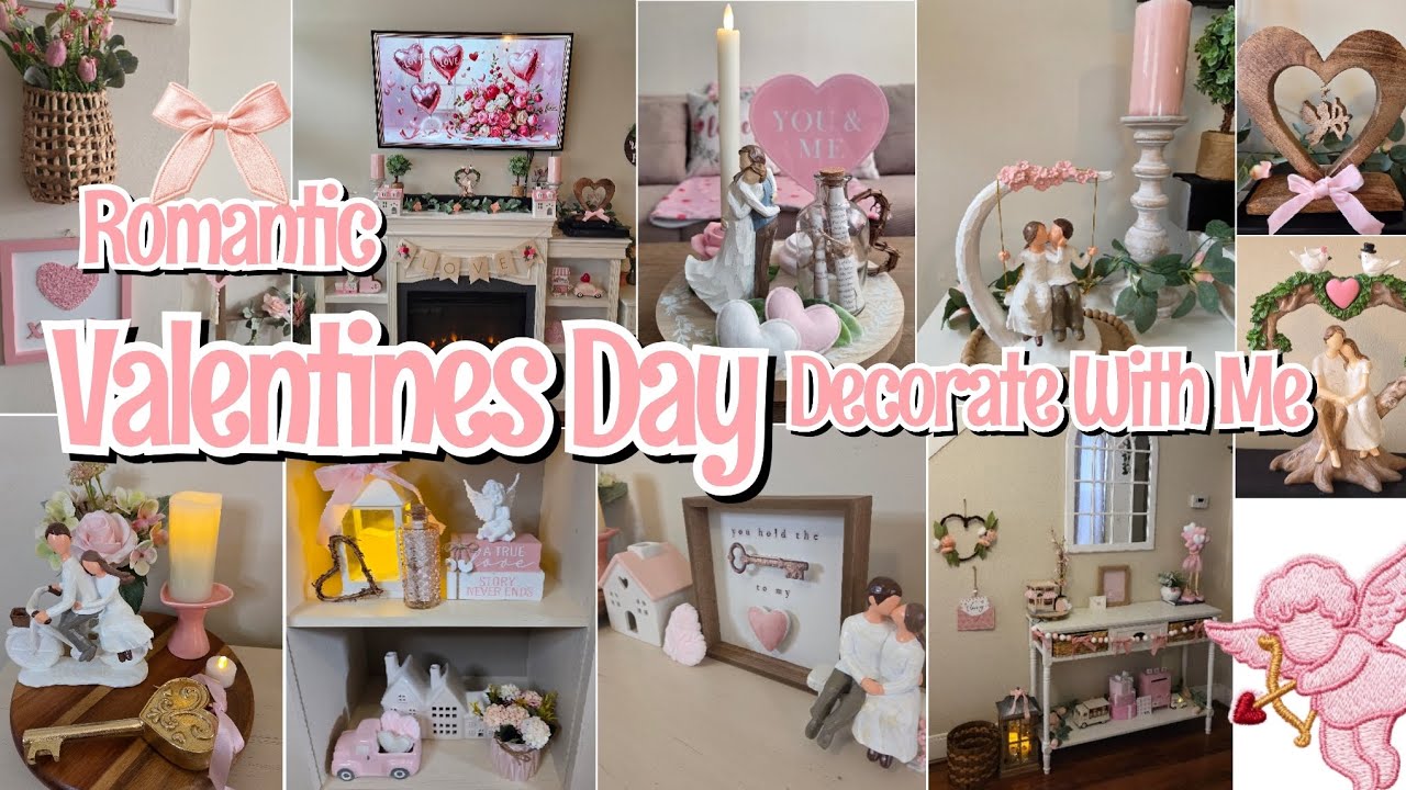 🩷🌿РОМАНТИЧНОЕ УКРАШЕНИЕ НА ДЕНЬ СВЯТОГО ВАЛЕНТИНА ВМЕСТЕ СО МНОЙ! 💌💝 ЧАСТЬ 1