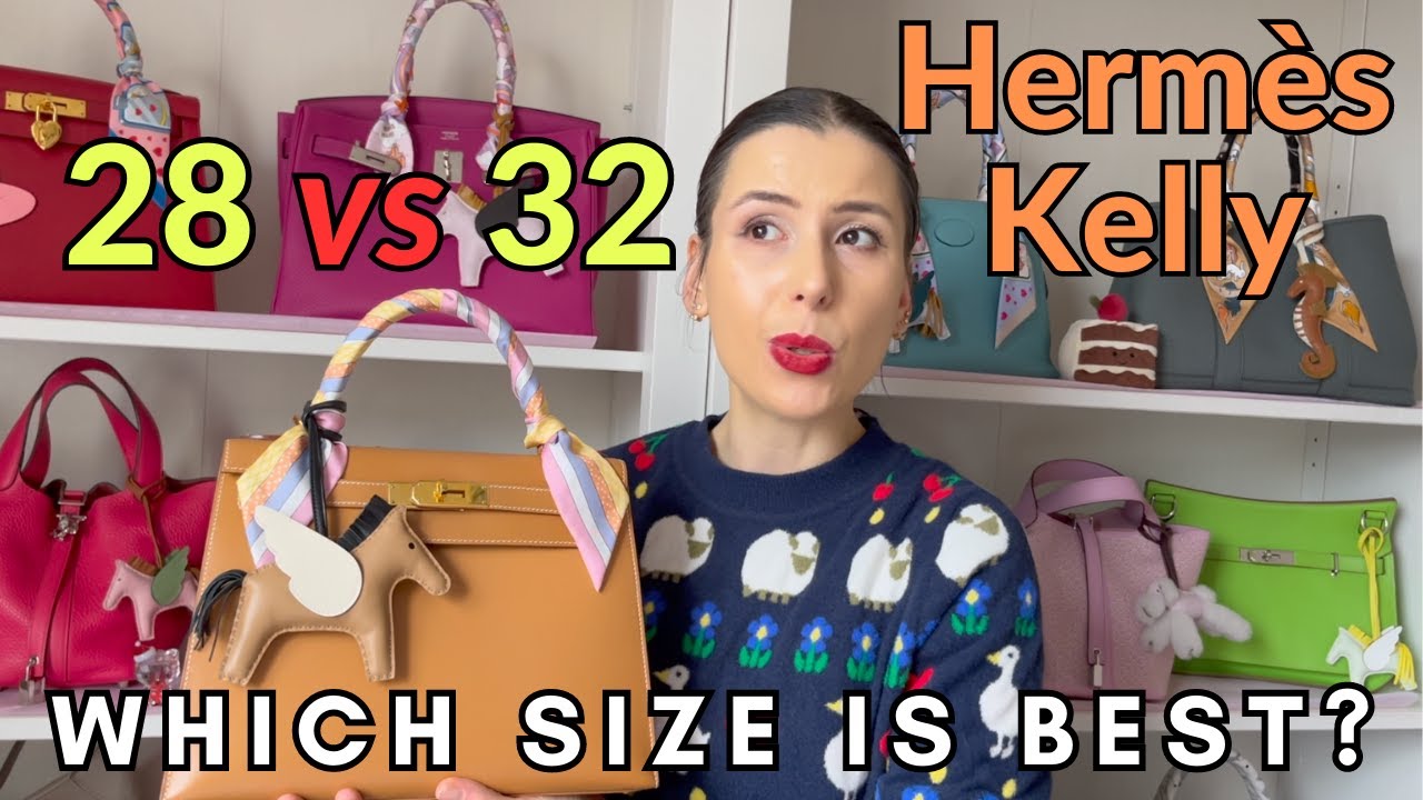 Comparing Kelly sizes! #kellysizes #comparingkellysizes #hermeskelly #