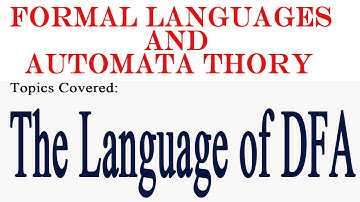 The language of DFA || Deterministic Finite Automata || FLAT || GiriRaj Talks