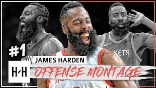 James Harden MVP Montage, Full Offense Highlights 2017-2018 (Part 1) - King of Stepback!