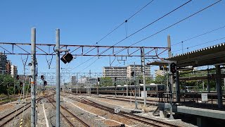 【207系普通電車】〜JR新大阪駅を京都方面へ出発〜