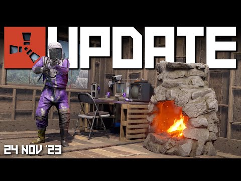 Видео: Legacy Furnace, Benelli, Frontier skin | Rust Update 24th November 2023