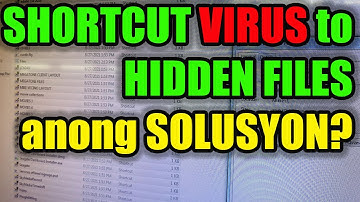 How to remove Shortcut Virus and Show Hidden Files Fast and Easy by whatsupbob