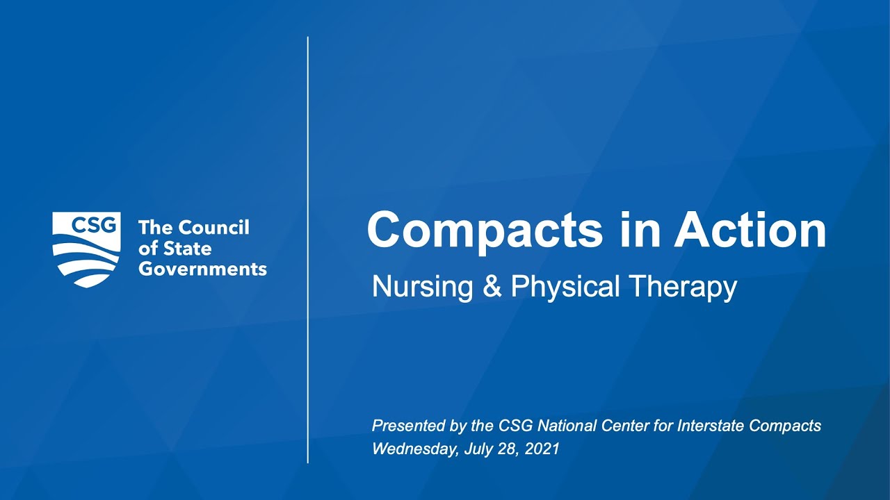 Compacts in Action: Nursing and Physical Therapy