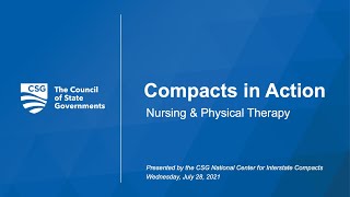 Compacts in Action: Nursing and Physical Therapy
