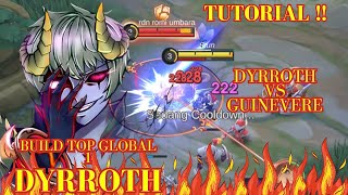 COMEBACK !! Tutorial Dyrroth VS Guinevere in Exp Lane - Build Top Global 1 Dyrroth - MLBB by Zorojuro25 358 views 1 month ago 15 minutes