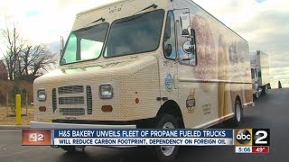 H&S Bakery unveils fleet of propane-fueled delivery trucks
