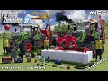 Fendts in action  mowing  spraying  animals on hautbeyleron  farming simulator 22  episode 156