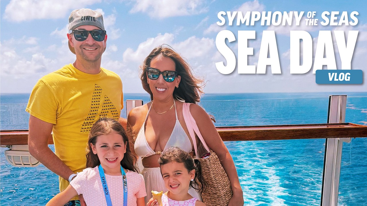 The Ultimate Sea Day on Symphony of the Seas! | Our BEST Sea Day Yet Ice Skating & FlowRider | CIWTG