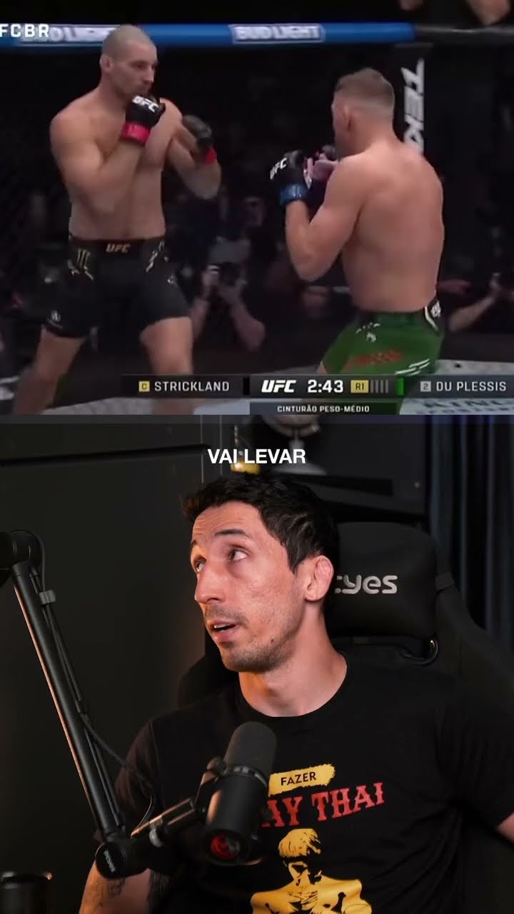Strickland e Du Plessis estão vindo com tudo para o UFC 312 ? quem você acha que ganha essa luta?