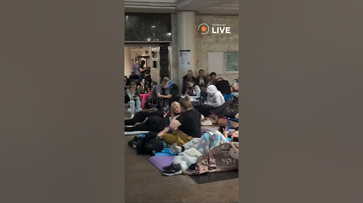 ❗️❗️❗️Сьгодні метро Києва перетворилось на укриття