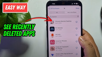 How To See Recently Deleted Apps On iPhone (New Update)
