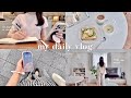 予定のない休日に早起きして､ひとり時間を楽しむ1日の過ごし方⛅️｜お部屋リセット､一人カフェ☕️､趣味🍳🎞️🤎｜newスマホケース📱