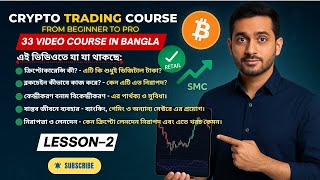 Lesson–2 | Crypto Trading Course Bangla – What is Cryptocurrency?|  ক্রিপ্টোকারেন্সি ও ব্লকচেইন কী?|
