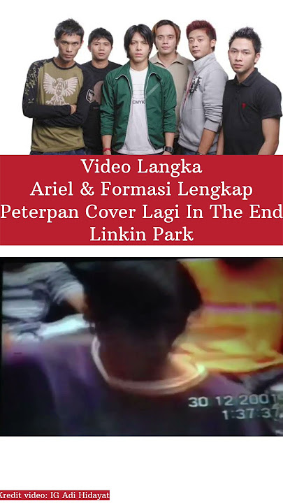 RARE VIDEO 2001, PETERPAN COVER IN THE END - LINKIN PARK #peterpanreuni