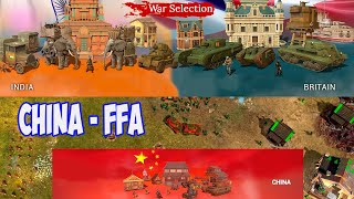 War Selection. Китай - FFA. (China. FFA)