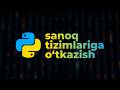 Sanoq tizimlariga o'tkazish – Python (boshlang'ichlar uchun) – To'liq kurs [Dasturlash qo'llanmasi]