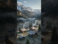 🏔️ Sunrise Over a Hidden Alpine Village | A View Worth Waking Up For 🌅
