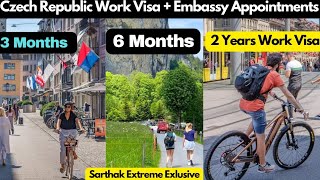 Czech Republic Work Visa 2023,Czech Republic Work Visa Update,Czech republic seasonal work visa 2023
