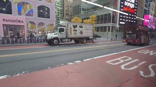 Manhattan, New York - M42 Bus - Full Route - Clean Energy Bus