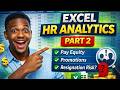 Advanced Excel Formulas for HR Data Analysis (Part 2) | Retention &amp; Compensation Insights