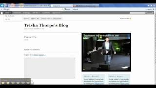 How To Customise Thesis - Exclusive (How to Add a Page onto the Navigation Menu)