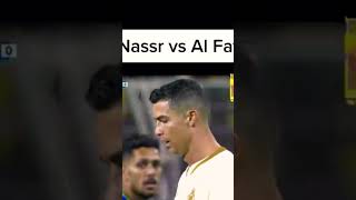 Ronaldo Goal for Al Nassr vs al fateh