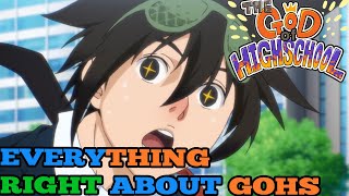 Everything right in the god of highschool is it worth the hype