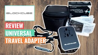Unboxing Dan Review Universal Travel Adaptor Iblockcube