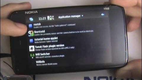 Nokia N900 : Playing Flash (Facebook and Youtube videos) In Web Browser