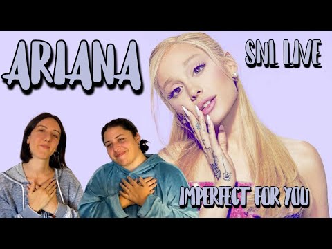 Ariana Grande - imperfect for you (Live on SNL) | REACTION