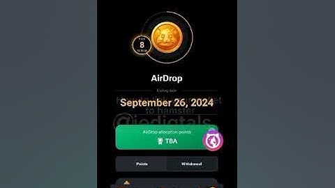 How to Withdraw Airdrop Tokens from Hamster Kombat via Binance Wallet  Easy Step by Step Guide