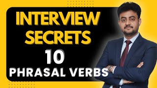 ✋️Stop Using "Basic English" in Interviews (Try These 10 Phrasal Verbs)