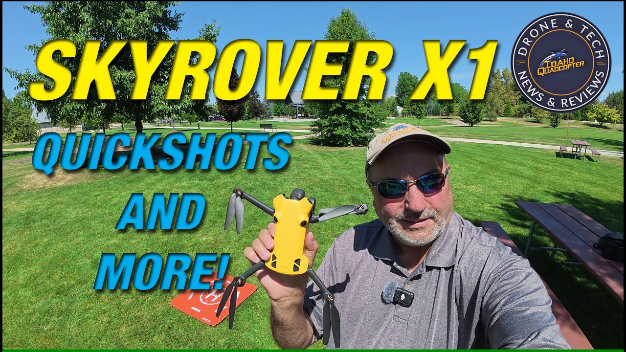 SKYROVER X1 - Flight Test Demonstration of QuickShots