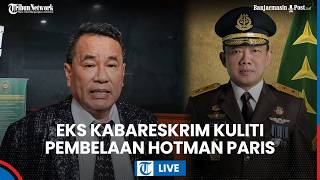 LIVE! Kuliti Pembelaan Hotman atas Kasus Febrie, Susno Duadji: Orang Baru Belajar Hukum Aja Tahu