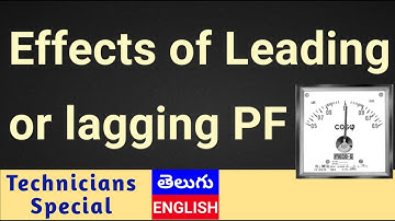 (#57) Effects of Lagging or Leading Power Factor