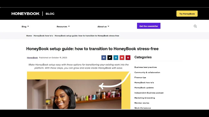 🔥 HoneyBook Tutorial Set Up Your First Project Today!