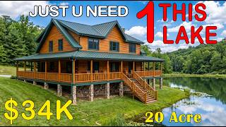 10 Ultra Cheap Virginia Homes With Acreage, Lakes & Live Oaks