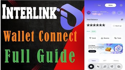 Interlink Wallet Connect | Create interlink Wallet | Full Guide Step by Step 