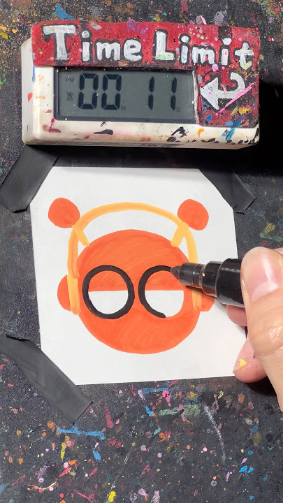 【ASMR】Drawing Oren Sprunki in 40 Sec