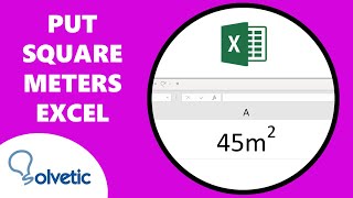 ⌨️ How to Put Square Meters in Excel | m²