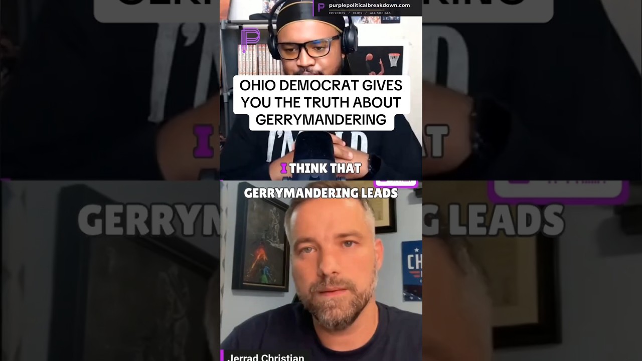 OHIO DEMOCRAT GIVES YOU THE TRUTH ABOUT GERRYMANDERING #ohio #ohiopolitics #politics #democrats