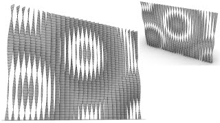 Kinetic Facade by Point Attractor | Basic Grasshopper