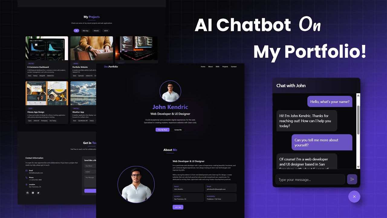 Build a Stunning Personal Portfolio Website using Only AI - YouTube