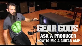 How To Mic A Guitar Amp With THE DILLINGER ESCAPE PLAN | ASK A PRODUCER
